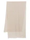 Fendi Dove Grey Cashmere-silk Veil Scarf