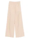 Fendi Ff-jacquard Elasticated-waist Trousers In Neutral