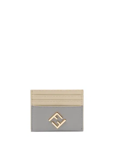 Fendi Ff Diamonds Card Holder In Multicolor