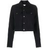 Fendi Women Ff Jacquard Truck Jacket In Black