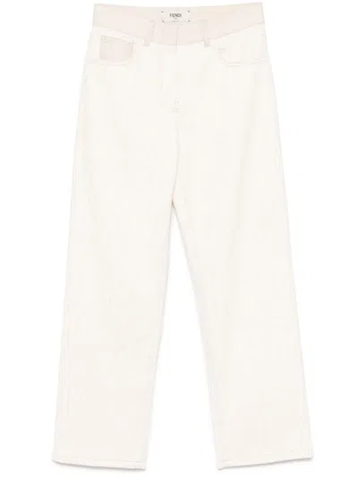 FENDI FENDI WOMEN FF JEANS