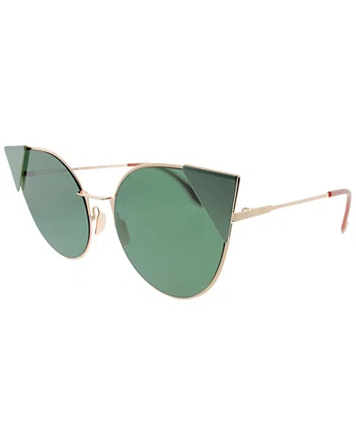 Fendi Women's Ff0190s 57mm Sunglasses In Gold