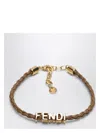 Fendi Forever  Bracelet In Gold-coloured Metal Women In Metal
