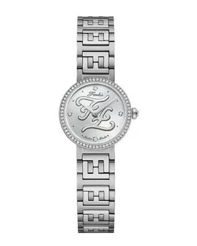 Pre-owned Fendi Women's Forever  Diamond Watch Women's Ns