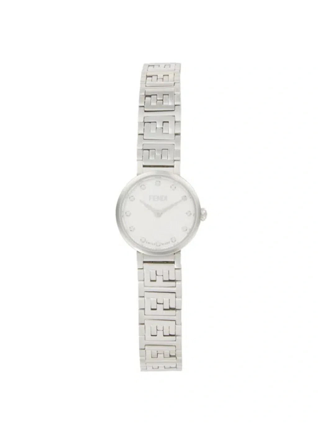 Fendi Women's Forever Stainless Steel & 0.05 Tcw Diamond