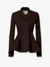 Fendi Women Grain De Poudre Wool Blazer In Multi