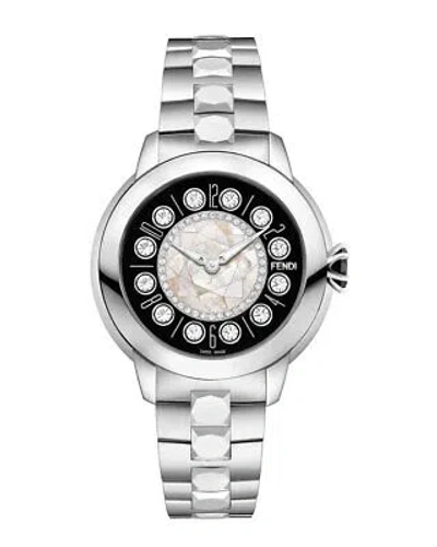 Pre-owned Fendi Women's Ishine Diamond Watch Women's