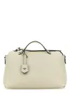 Fendi Women Ivory Leather Medium By The Way Handbag