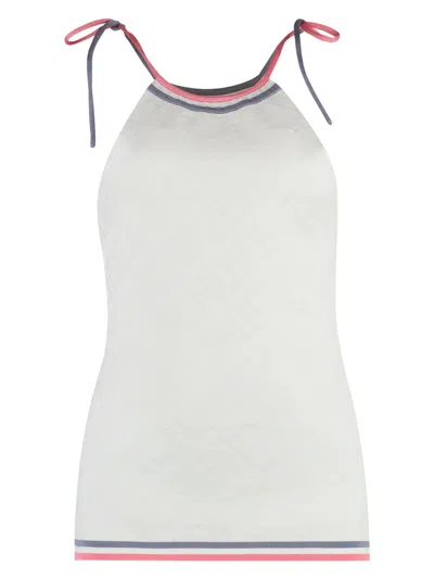 Fendi Women's Ivory Viscose Blend Top