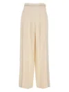 Fendi Ivory Wool Blend Pant