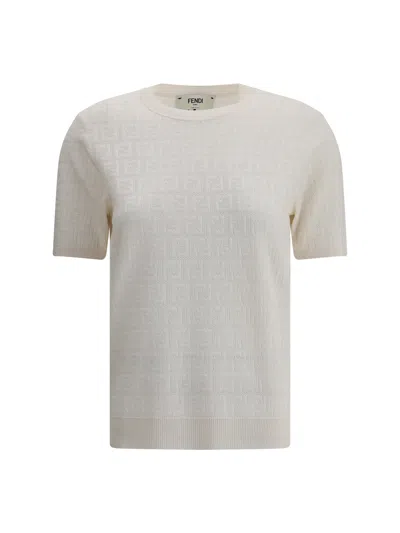 FENDI FENDI WOMEN KNIT T-SHIRT