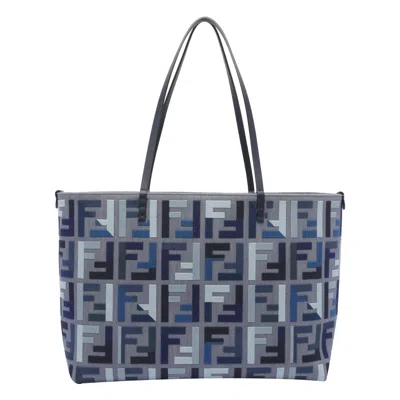 Fendi Women Large Roll Ff Embroidered Shopping Bag