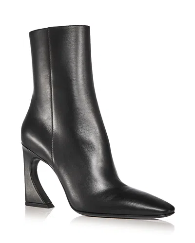 Fendi Women's Leather Boots In Black