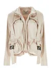 Fendi Padded Jacket With Zip And Snaps