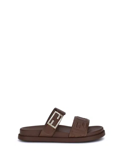 Fendi Women Logoed Sandals