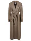 Fendi Brown Deer Leather Coats