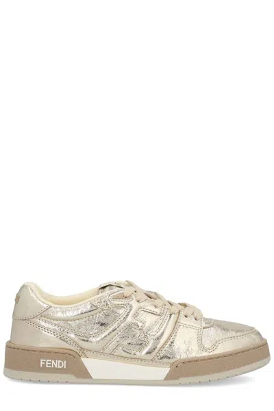 FENDI WOMEN'S MATCH NAPPA LAMINATA+RIC.LOGO SNEAKER