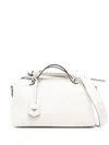 Fendi Women's Ivory Leather Medium By The Way Handbag In White