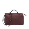 Fendi Women Medium Reversible By The Way Selleria Handbag In Burgundy