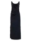 Fendi Women's Midnight Satin Dress