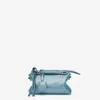 Fendi By The Way Selleria Mini Shoulder Bag In Laguna