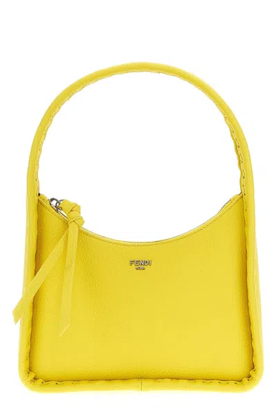 Fendi Women 'mini Fendessence' Handbag In Yellow