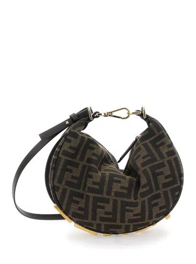 Fendi Women Mini Graphy In Brown