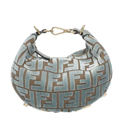 FENDI FENDI WOMEN MINI FENDIGRAPHY HOBO BAG
