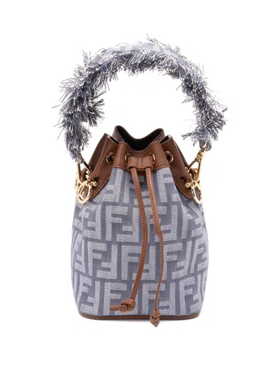 Fendi Women Mini `ff Mon Tresor` Bucket Bag
