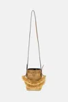 Fendi Women Mini Mon Tresor Bag In Brown