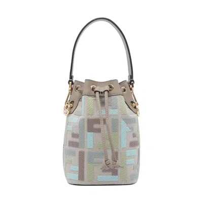 Fendi Women Mini Mon Tresor Bucket Bag