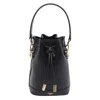 Fendi Women Mini Mon Tresor Bucket Bag In Black