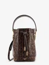 Fendi Minibag Mon Tresor In Leather In Animal Print