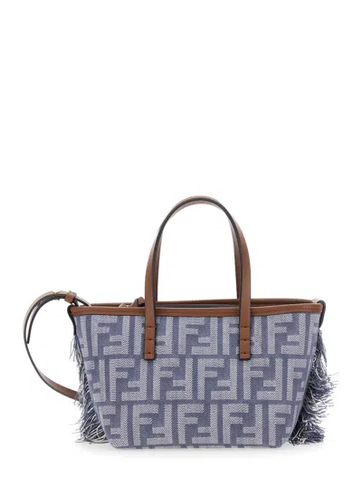 Fendi Women Mini Roll Tessuto Ff In Multi