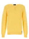 Fendi Yellow Mohair Blend Sweater