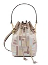 Fendi Monogram Bucket Bag Adjustable Strap In Multicolor