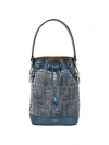 Fendi Mon Tresor Mini Bag In Blue