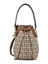 Fendi Luxurious Mini Handbag In Delicious Gianduia Color In Gianduia