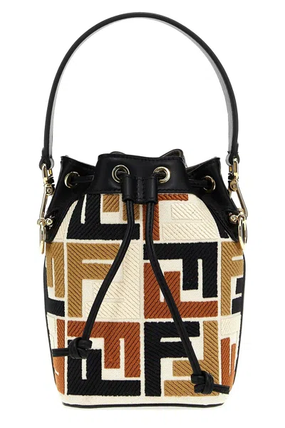 FENDI FENDI WOMEN 'MON TRESOR' MINI BUCKET BAG