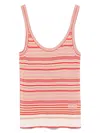 Fendi Multi Stripes Top In Multi