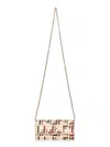 Fendi Multicolor Ff Fabric Wallet In Multi