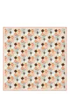 Fendi Selleria Print Square Scarf With Hemmed Edges