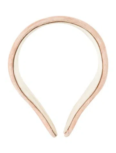 Pre-owned Fendi Women's Neutral Patterned Headband In Neutrals