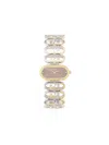 Fendi Women's O'lock 28mm Two Tone Stainless Steel Bracelet Watch In Two Tone