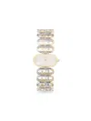 Fendi Women's O'lock Two Tone Stainless Steel & 0.18 Tcw Diamond Bracelet Watch/28mm X 15mm In Two Tone