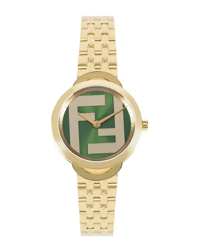 Fendi Women's O'lock Watch In Gold