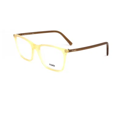 Fendi Women's Opticals In Yellow