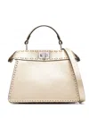 Fendi Peekaboo Iseeu Petite Leather Handbag In Multicolor