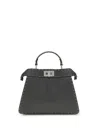 Fendi Women Peekaboo Iseeu Small Handbag In Blue