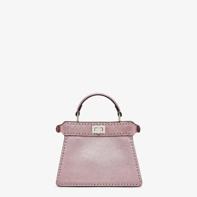 Fendi Women's Peekaboo Iseeu Selleria Macro In Rosapall